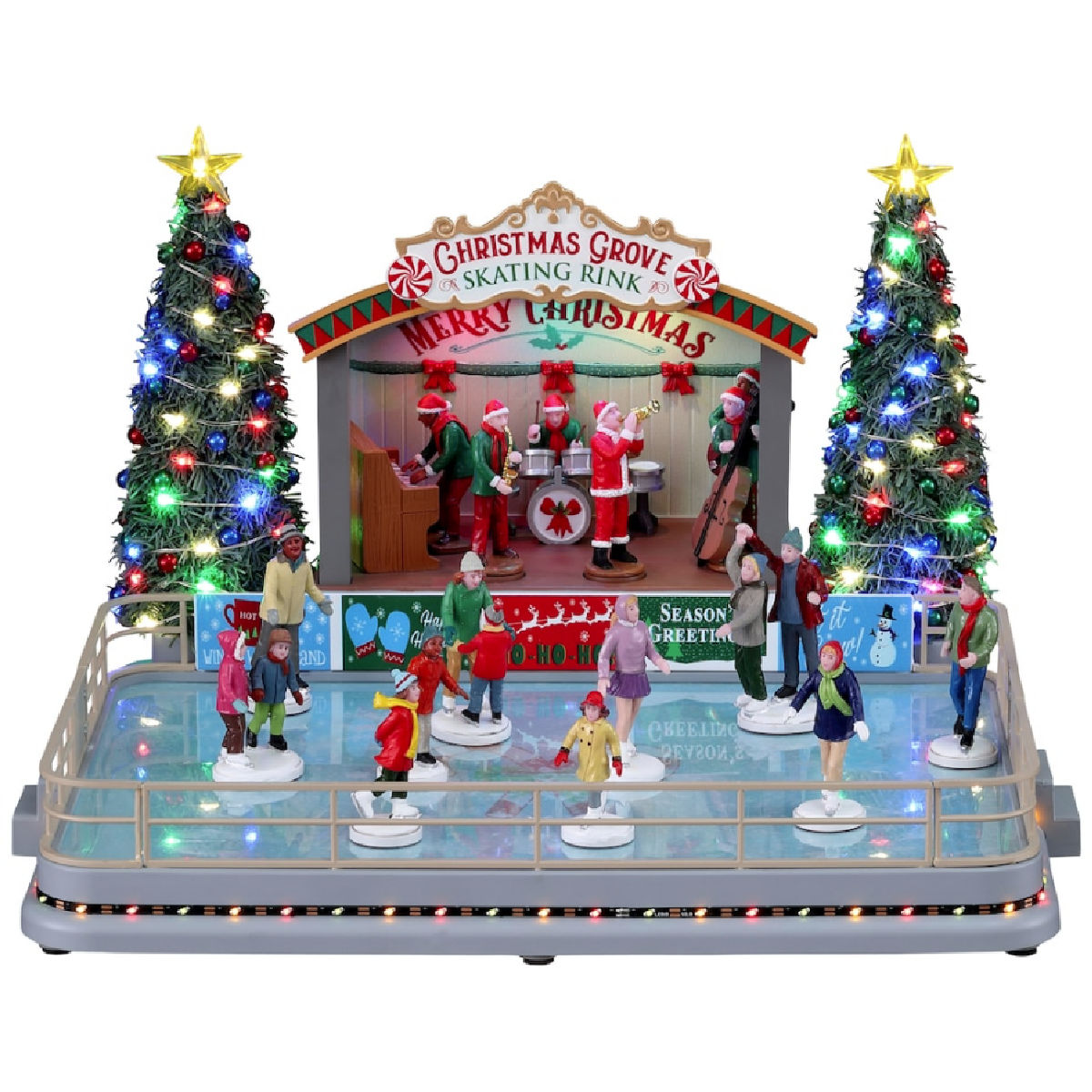 Lemax Christmas Grove Skating Rink