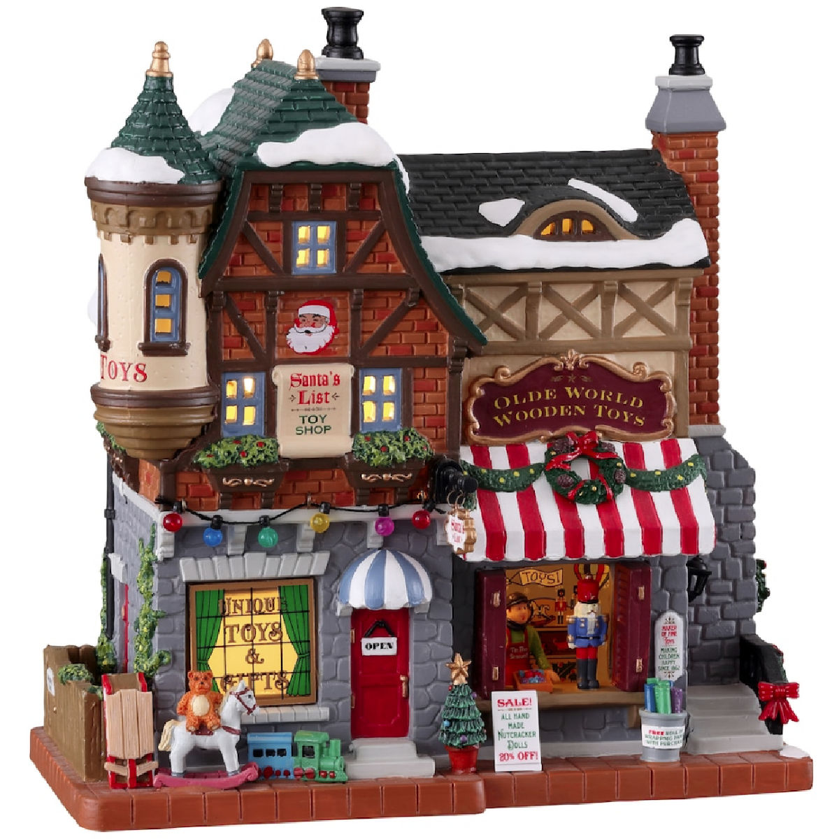 Lemax Santa's List Toy Shop