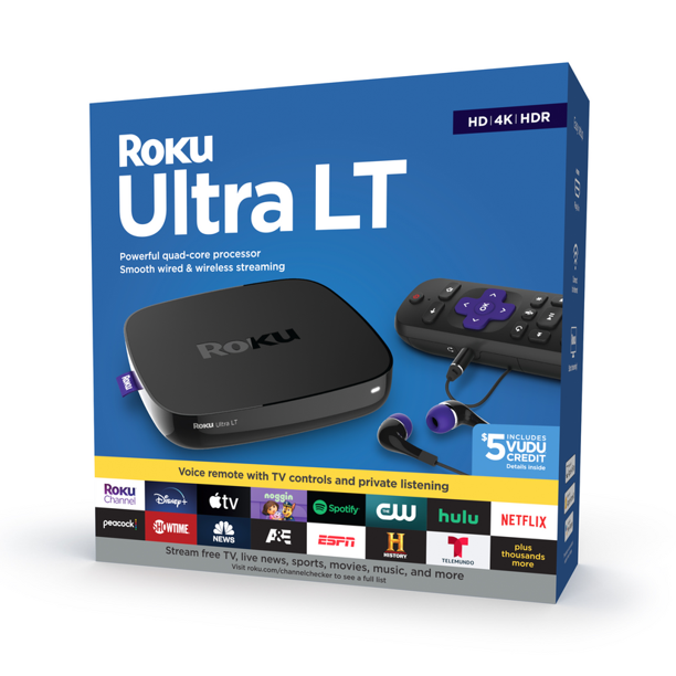 Roku Ultra LT HD/4K/HDR Streaming Device