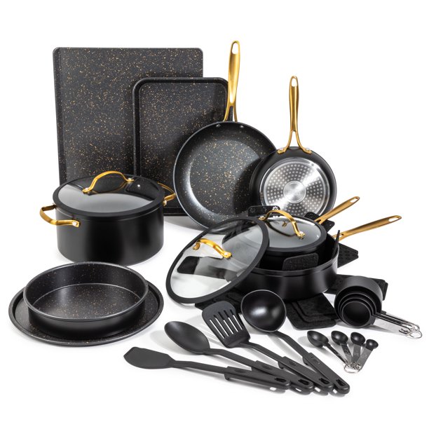 Thyme & Table Non-Stick Cookware & Bakeware (28-Piece)