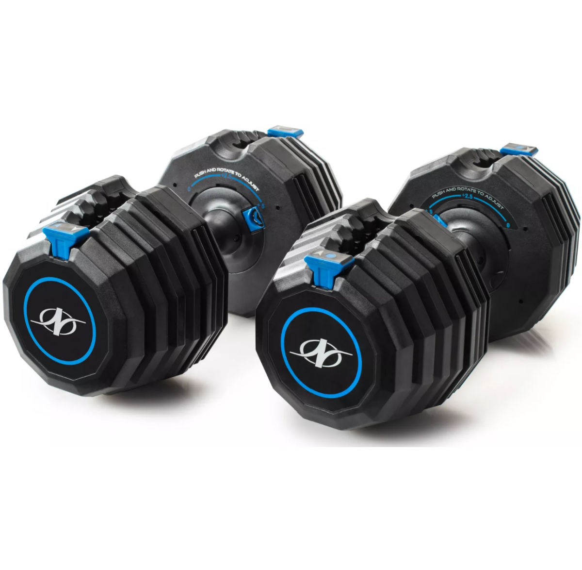 NordicTrack NTSAW11016 Select-A-Weight 55 lbs. Adjustable Dumbbells