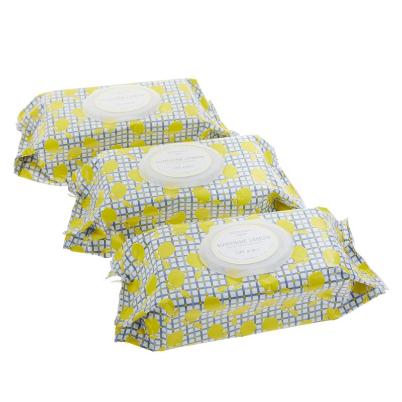 Sunshine Lemon Facial Wipes