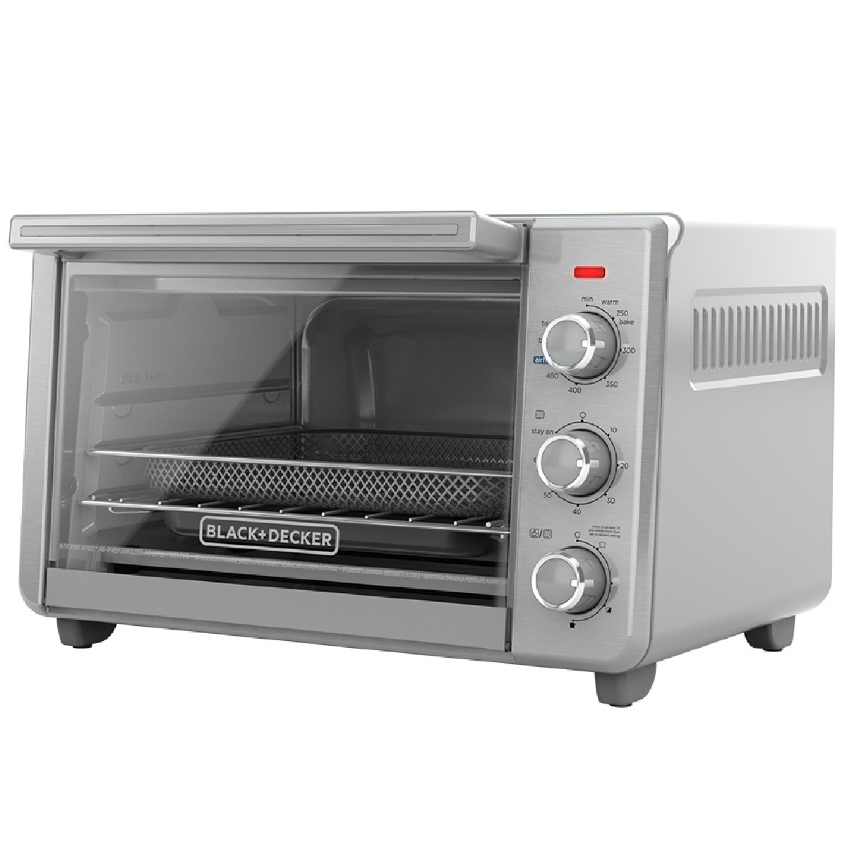 BLACK+DECKER TO3217SS Crisp 'N Bake Air Fry Toaster Oven