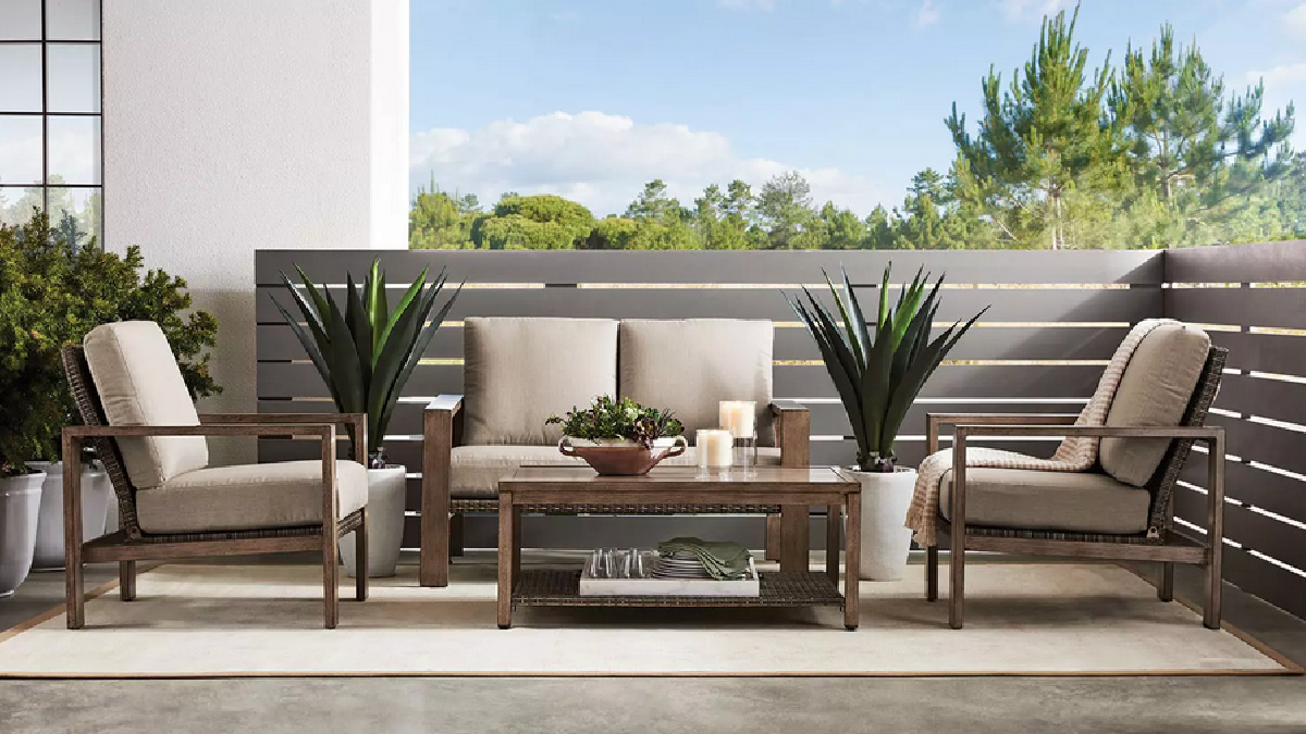 Member's Mark Cahaba 4-Piece Small Space Seating Set