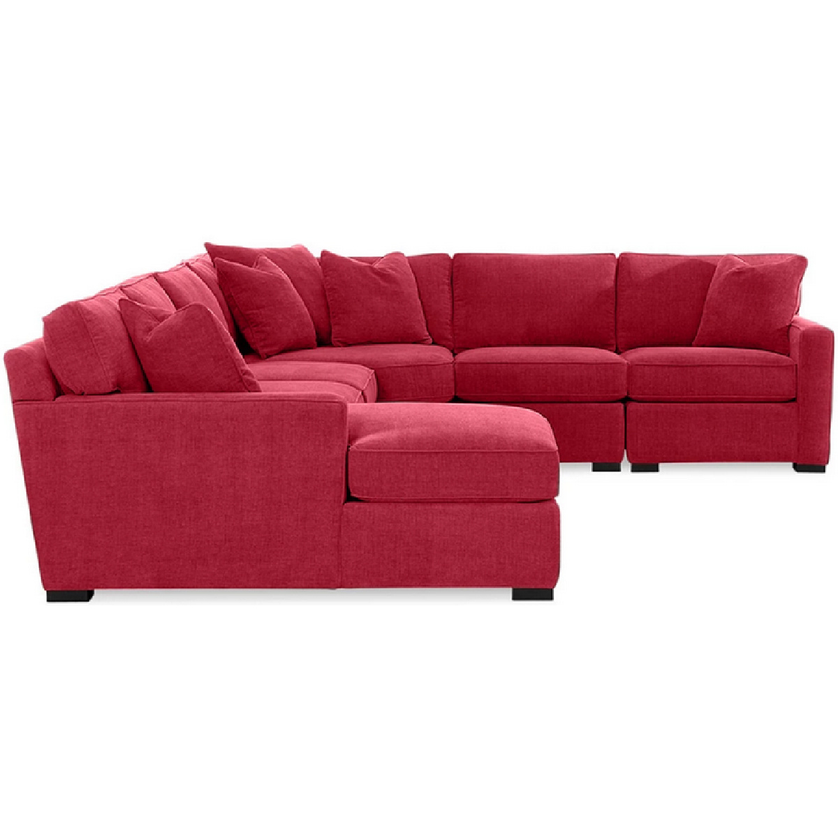 Radley 5-Piece Fabric Chaise Sectional Sofa