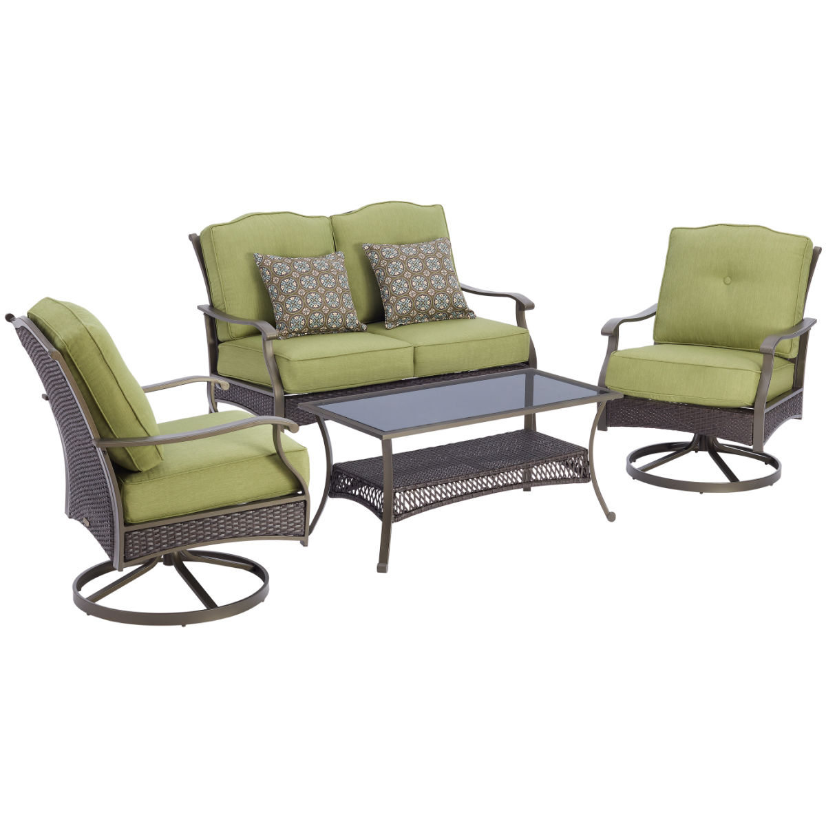 Better Homes & Gardens Providence 4-Piece Patio Conversation Set