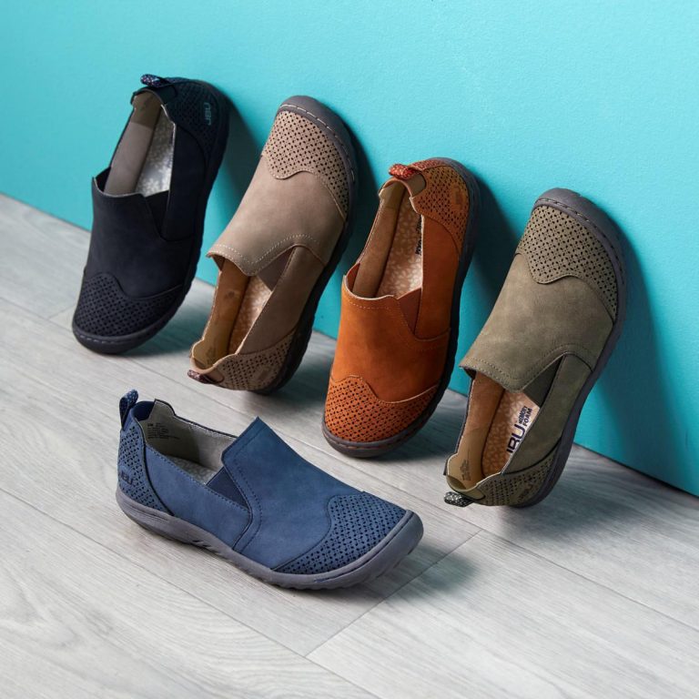 jbu by jambu cranberry casual slip on shoe