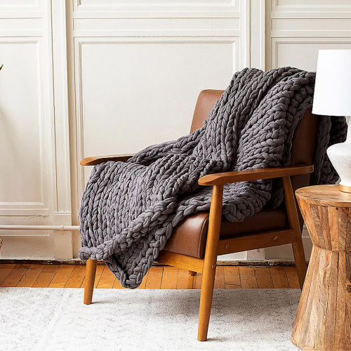 Berkshire Blanket Chunky Rope Knit Throw