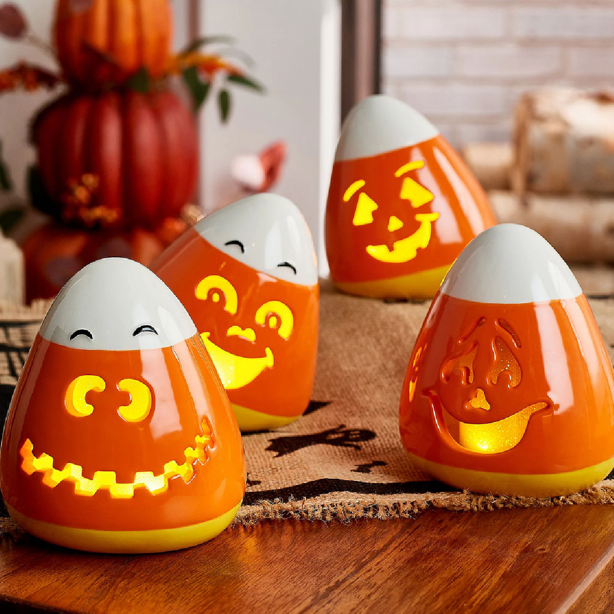 Mr. Halloween Mini Ceramic Figures (Set of 4)