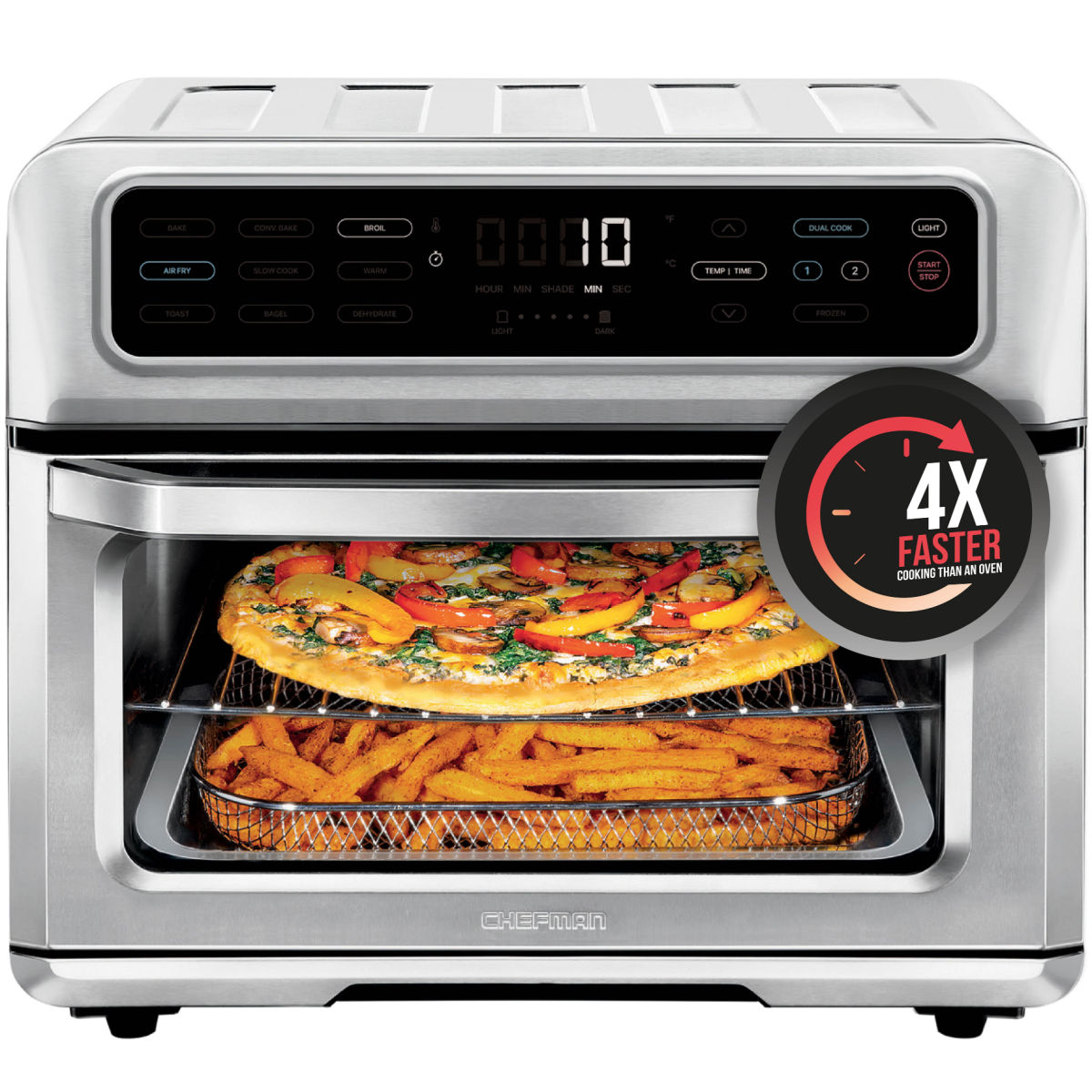 Chefman Toast-Air Dual-Function Air Fryer + Toaster Oven