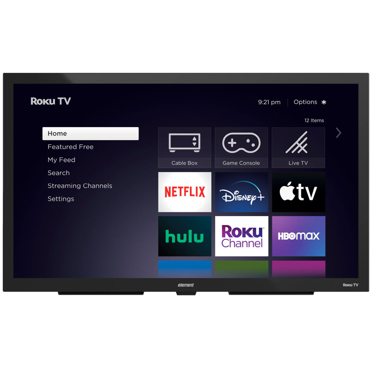 Element EP400AB55R 55-Inch 4K UHD Partial Sun Outdoor Roku Smart TV