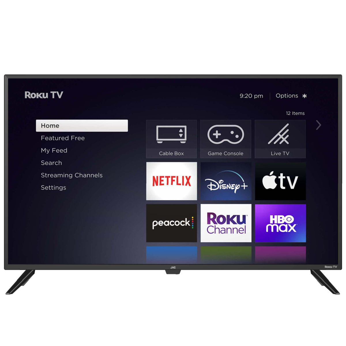 JVC LT-43MAW804 43-Inch Quantum Series 4K UHD QLED Roku Smart TV