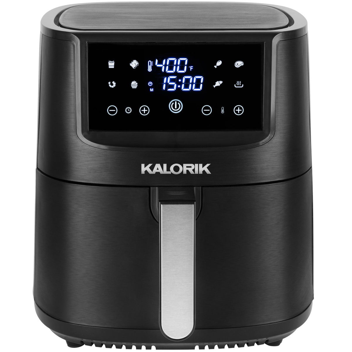 Kalorik 8-Quart Digital Touchscreen Air Fryer (Black)
