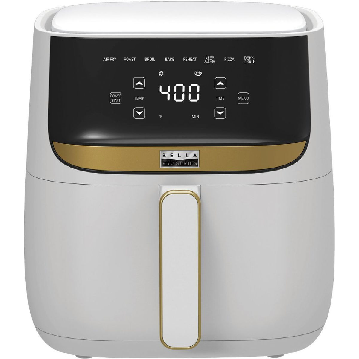 Bella Pro Series 90152 6-Quart Matte Finish Digital Air Fryer
