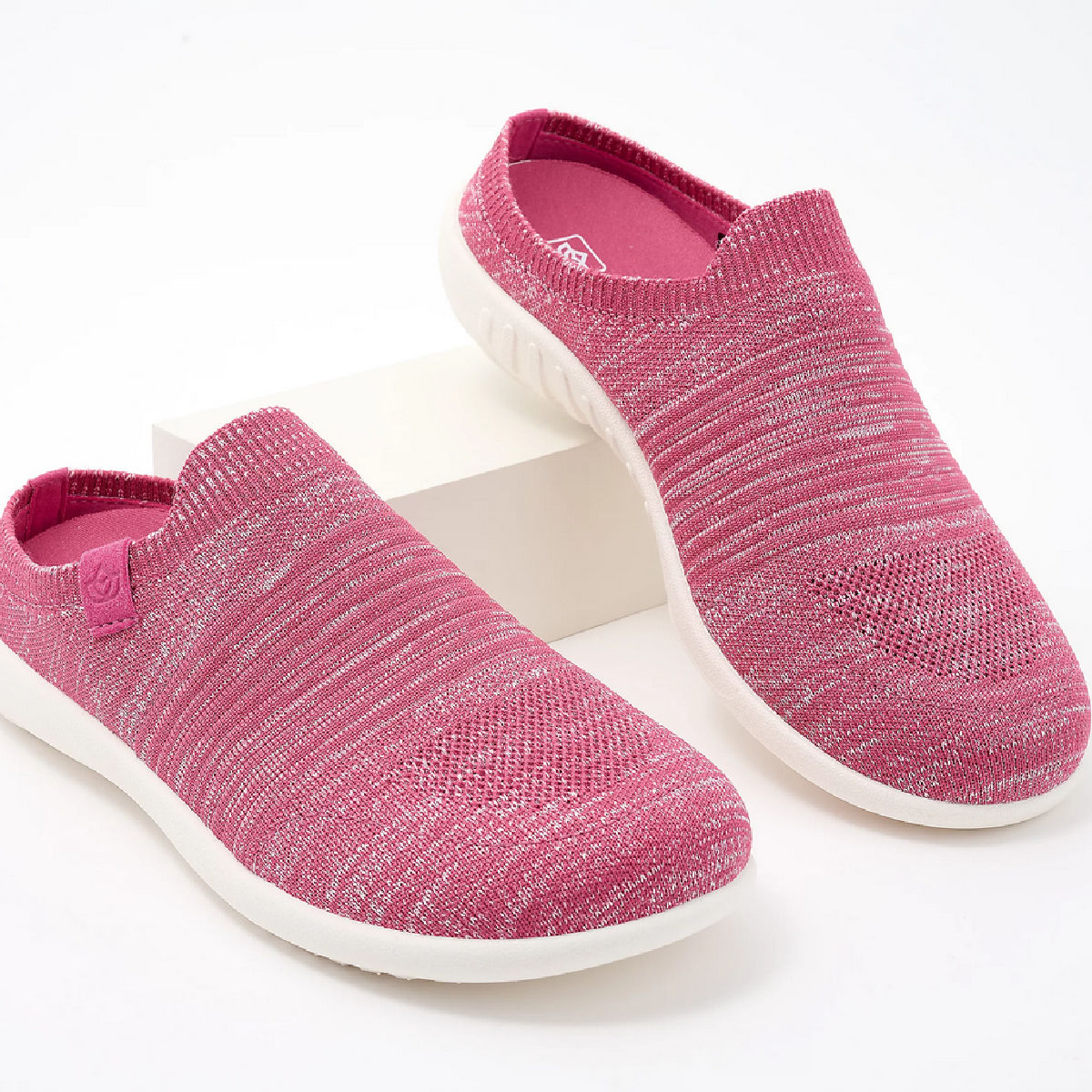Spenco Orthotic Utopia Stretch Memory Foam Knit Mules