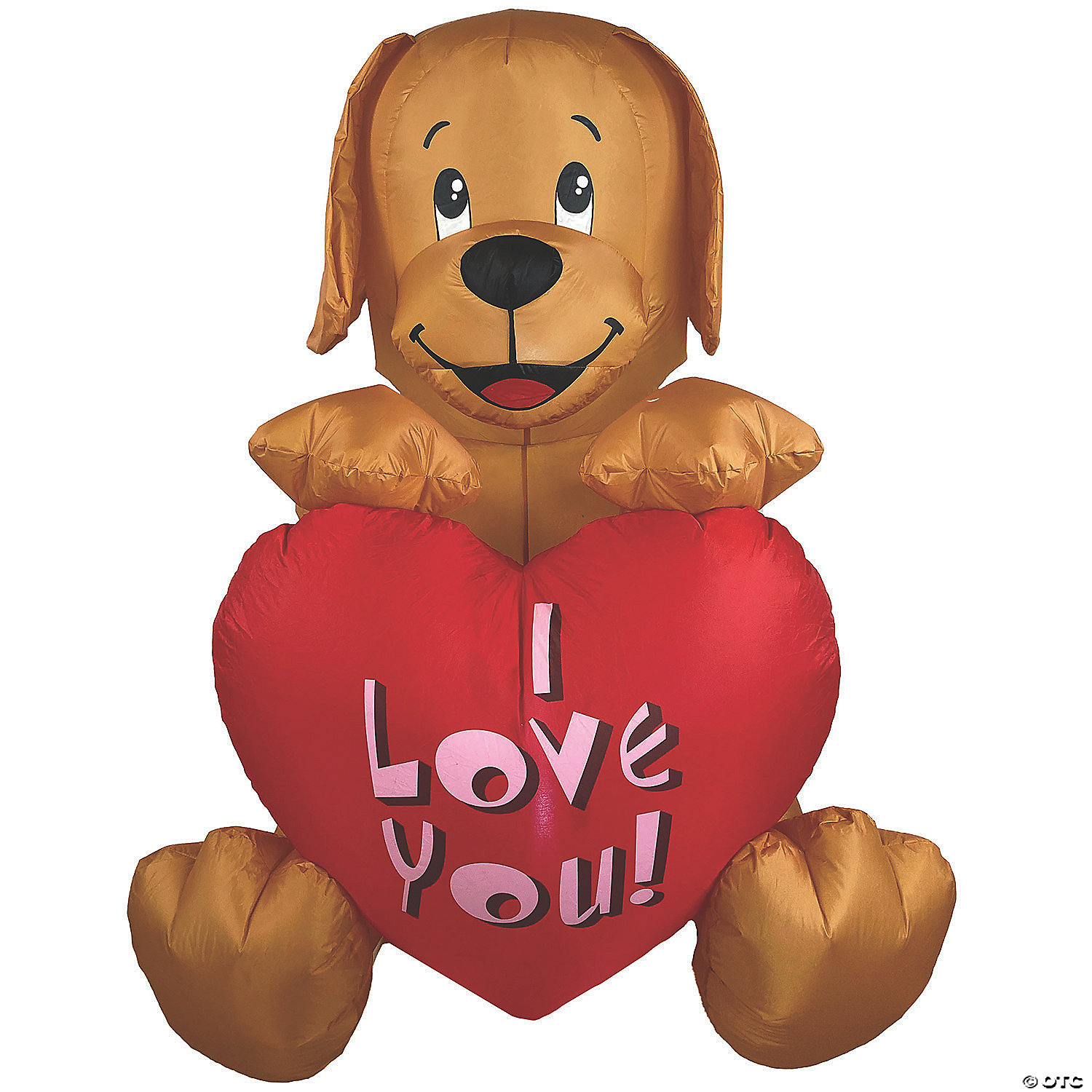 Airblown Inflatables 4 ft. I Luv U Puppy Dog Inflatable