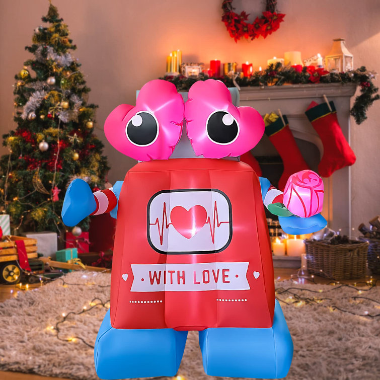 The Holiday Aisle Valentine's Day Wall-E Inflatable