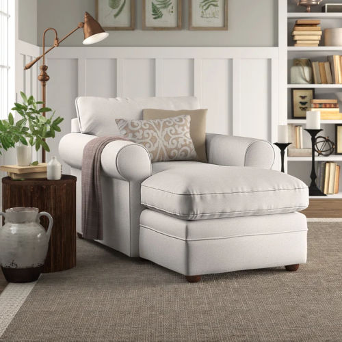 Kelly Clarkson Home Trudie Upholstered Chaise Lounge Chair