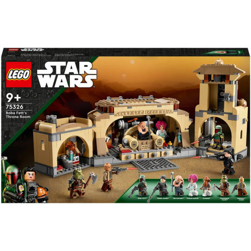 LEGO Star Wars Boba Fett’s Throne Room Buildable Toy 75326