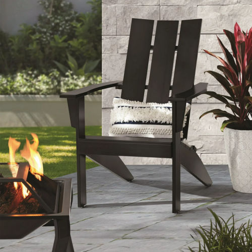 Mainstays Modern Wood Outdoor Adirondack Chair