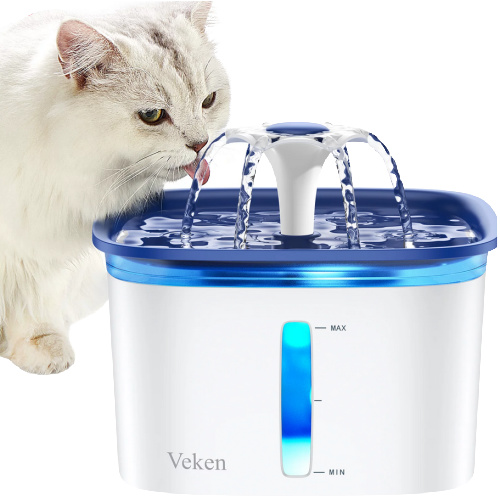 Veken Cat Pet Water Fountain Dispenser VK663