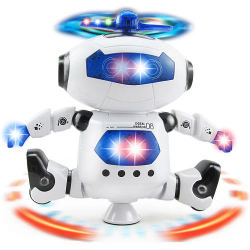 Dammyty Kids Electronic RC Intelligent Walking Dancing Futuristic Robot Toy