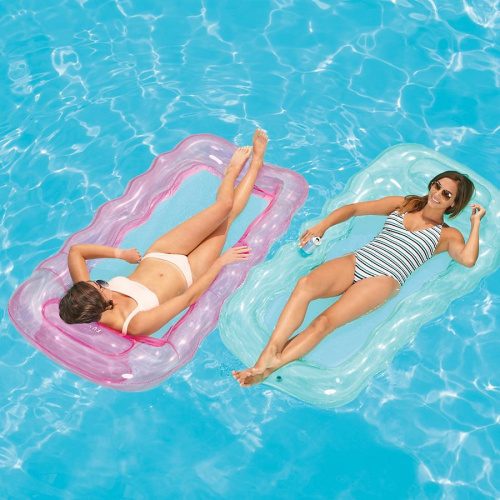 Frontgate Inflatable Mesh Pool Lounger