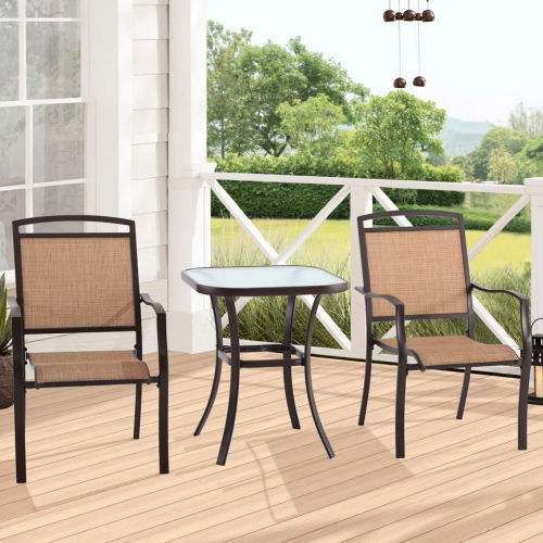 Mainstays Sand Dune 3-Piece Outdoor Bistro Set