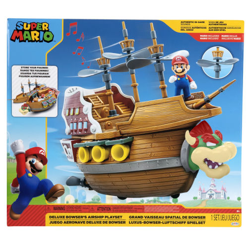 Nintendo Super Mario Deluxe Bowser's Air Ship Playset
