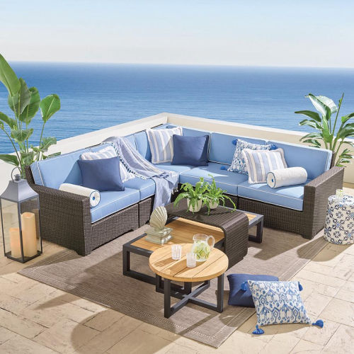 Palermo 5-Piece Modular Patio Seating Set