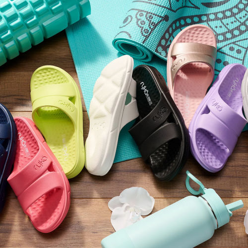 Ryka Ultimate Recovery Molded Restore Slide Sandals