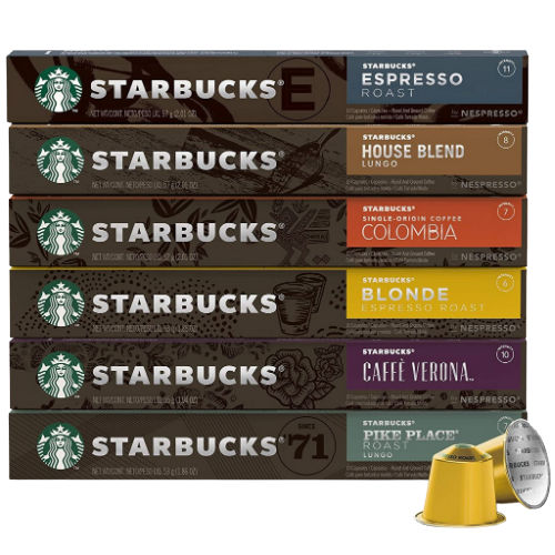 Starbucks by Nespresso Espresso Variety Pack