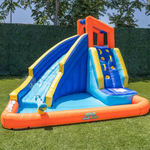 Bounce Pro My First Waterslide Inflatable Splash and Slide