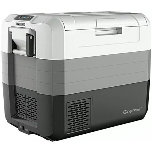 Costway 70-Quart Portable Electric Car Cooler Refrigerator