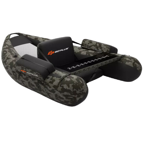 Goplus Inflatable Fishing Float Tube
