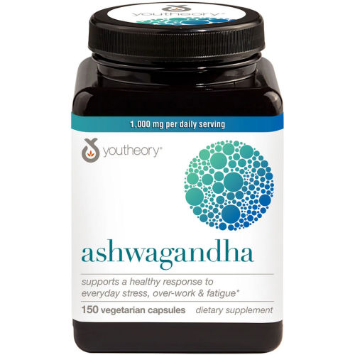 Youtheory Ashwagandha Vegetarian Capsules